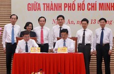 TP HCM và Nghệ An ký nhiều thỏa thuận hợp tác lớn