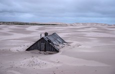 Ngôi làng ở Nga biến mất mỗi khi có gió to
