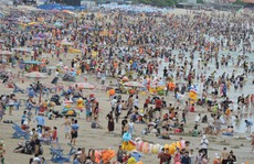 24 trẻ em lạc gia đình lúc vui chơi, tắm biển Vũng Tàu