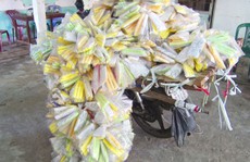Lật tẩy chiêu buôn lậu hàng cấm của người đàn ông giả bán bánh ống