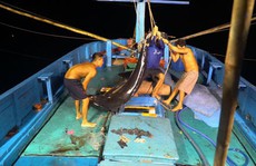 Một triệu lá cờ Tổ quốc cùng ngư dân bám biển(*): Căng sức, cân não giữa biển đêm