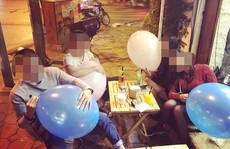 Cấm sử dụng bóng cười tại các điểm giải trí ở Hà Nội