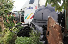 Bắt tài xế xe container lùa ôtô khiến 5 người chết