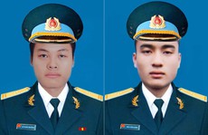 Phong, truy thăng quân hàm trước thời hạn với 2 phi công hy sinh ở Khánh Hòa