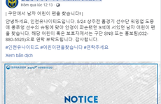 Bức thư 'tìm người lạ' gây xúc động ngày Công Phượng chia tay Incheon United