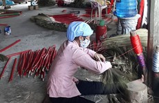 Nét đẹp làng nghề vấn chổi đót Chiêm Sơn - xứ Quảng