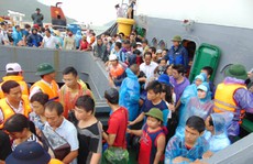 Bão số 2 vào, hơn 1.600 khách du lịch mắc kẹt ở đảo Cô Tô