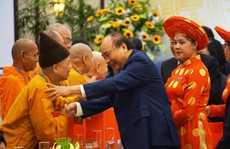 Thủ tướng Nguyễn Xuân Phúc gặp mặt, biểu dương các chức sắc tôn giáo tiêu biểu