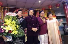 NSND Minh Vương tri ân đồng nghiệp trong ngày giỗ Tổ sân khấu