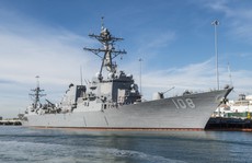 Mỹ điều tàu khu trục tới gần đảo nhân tạo trái phép của Trung Quốc ở biển Đông
