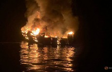 Cháy tàu thủy ở Mỹ, 25 người thiệt mạng