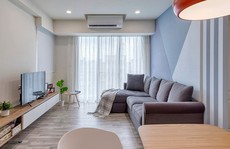 Ngắm mãi không chán căn hộ phong cách Retro có nội thất làm bằng chất liệu gỗ