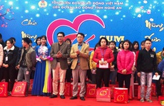 Nhiều tỉnh, thành chăm lo Tết cho người lao động