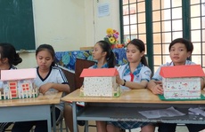 Học sinh Bình Chánh làm 'Ngôi nhà cách âm'