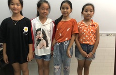 4 học sinh 'nhí' ở Phú Quốc trả lại ví cho người đánh rơi