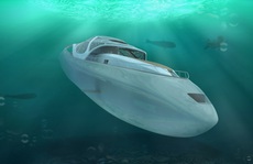 Xuất hiện thế hệ siêu du thuyền lai tàu ngầm