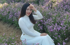 Không gian chụp ảnh tuyệt đẹp tại vườn hoa thạch thảo ở Tây Đô