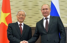 Tổng Bí thư, Chủ tịch nước Nguyễn Phú Trọng trao đổi điện mừng với Tổng thống Putin
