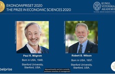 Giải Nobel Kinh tế 2020 đã có chủ