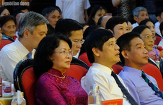 Phó Chủ tịch nước Đặng Thị Ngọc Thịnh dự Đại hội thi đua yêu nước tỉnh Thanh Hóa