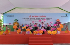 Vietcombank xây dựng trường tiểu học trên quê hương Chủ tịch Hồ Chí Minh