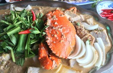 Cua “ăn chay”, chị Hai chết thèm!
