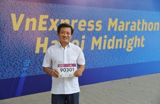Đang chấn thương, ông Đoàn Ngọc Hải tham gia giải chạy Marathon thứ 7 trong 2 tháng