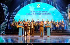Vietcombank 7 lần liên tiếp được vinh danh Thương hiệu Quốc gia