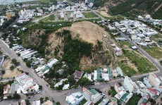 Hiểm họa sạt lở núi ở Nha Trang