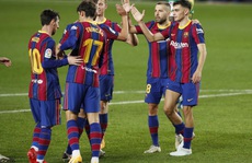 Siêu dự bị Messi tỏa sáng, Barca đại thắng Betis