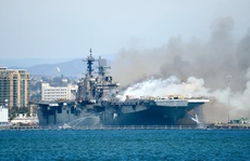 Hải quân Mỹ mất 30 triệu USD 'xuống xác' tàu chiến USS Bonhomme Richard
