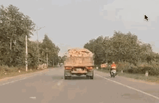 Bà Rịa - Vũng Tàu: Truy tìm tài xế xe ben chạy kinh hồn bạt vía