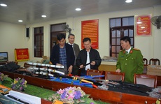 Phát hiện lô vũ khí 'khủng' ở TP Hạ Long