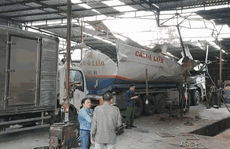 Nổ xe bồn, 3 người nguy kịch