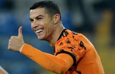 Ronaldo tiếp tục lập cú đúp, dẫn đầu danh sách 'Vua phá lưới' Serie A