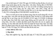 Trên 500 công chức, viên chức sai phạm trong tuyển dụng: Kiểm tra sát hạch trước 31-12