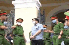 Những hình ảnh kết thúc phiên tòa xử ông Đinh La Thăng và đồng phạm