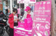 AEON Việt Nam khuyến khích khách hàng dùng túi riêng khi mua sắm