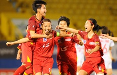 Tuyển nữ Việt Nam chuẩn bị cho SEA Games 31