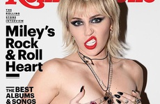 Miley Cyrus 'nổi loạn' trên bìa tạp chí