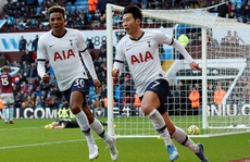 Son Heung-min tỏa sáng, Tottenham ngược dòng ngoạn mục ở Villa Park