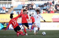 Thua Hàn Quốc 0-3, tuyển nữ Việt Nam đứng nhì bảng A