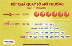 Một người ở tỉnh Đắk Lắk trúng Vietlott hơn 62,6 tỉ đồng