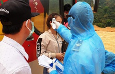 Gần 400 công dân về từ Lào, Thái Lan được cách ly tại Quảng Bình, 2 người bị sốt