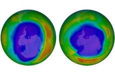 Tầng ozone bảo vệ trái đất được chữa lành