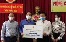 Ủng hộ máy trợ thở và 1.000 bộ kit xét nghiệm SARS-CoV-2 tuyến đầu chống dịch ở Đà Nẵng