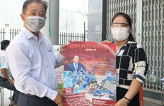 Báo Người Lao Động 'tiếp lửa' cửa ngõ phía Tây TP HCM chống dịch Covid-19