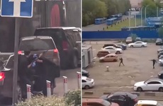 Đấu súng giữa ban ngày ở thủ đô của Nga