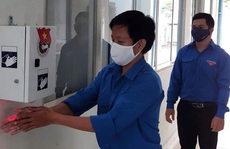 Thi thiết kế máy rửa tay sát khuẩn tự động