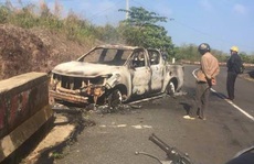 HỌP BÁO: Nghi án Bí thư xã giết người, đốt xác, tạo hiện trường giả